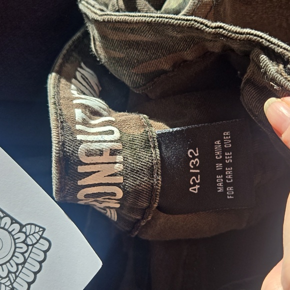 Mens Argonaut Nation Camo Jeans - Picture 2 of 2